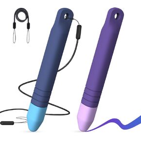 Kids Stylus Pens for Touch Screens - Mixoo Cute Heart-Shaped Rubber Tip Stylus Pen 2 Pack for Children, Compatible with iPad, iPhone, Kindle Fire Kids, Tablets and All Touch Screen Devices