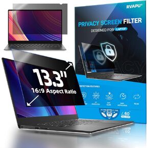 Laptop Privacy Screen 14 Inch Computer Monitor for 14" 16:9 Ratio Laptop Removable Anti Glare Protector Blue Light Filter Shield for Lenovo HP Dell Acer Asus Thinkpad Envy Xps
