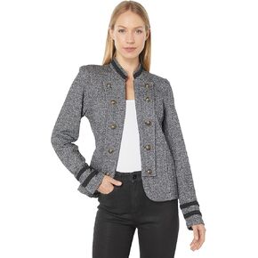 Tommy Hilfiger Solid Band Jacket Bright White LG (US 12-14)