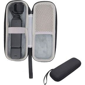 LICHIFIT Portable Storage Case for DJI Osmo Pocket 3 Camera with protective cover and 1/4" thread handle Hard Box Protective Shell Cover Bag Handbag Skin Organizer Accessories