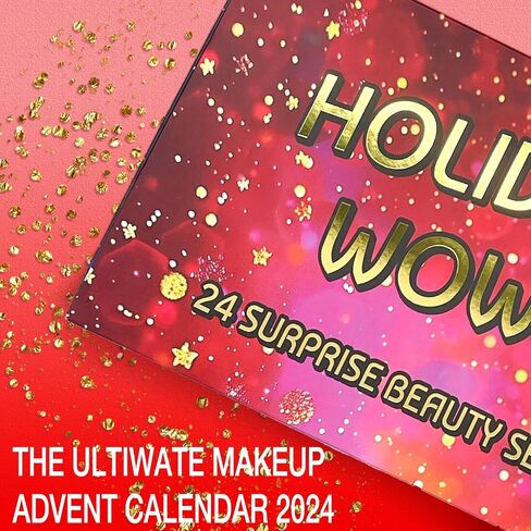 Makeup Advent Calendar 2024 for Teens Girls Christmas Countdown Calendar Makeup Gift Set,Xmas Individual Gift Box Calendar for Women Full Kit in Kuwait