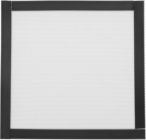 MECCANIXITY 5PCS PC Dust Filter, 120mmx120mm PVC Computer Case Cooler Dustproof Mesh Cover Fan Grills for Computer Chassis Speaker, Black in Saudi Arabia