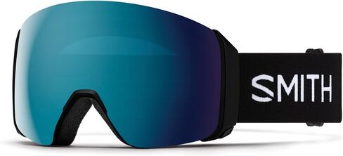 SMITH 4D Mag XL Snow Goggles – Adult Ski & Snowboarding Goggles with BirdsEye Vision, Anti-Fog Performance & 100% UV Protection – for Men & Women – Black, ChromaPop Sun Green Mirror in Saudi Arabia