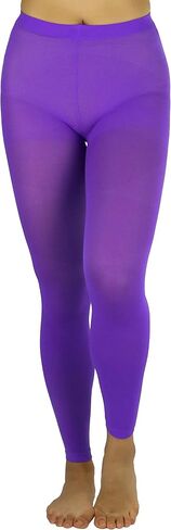 ToBeInStyle Women's Opaque Crown Print High Waist Capri Leggings Blackpink in Saudi Arabia