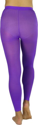 ToBeInStyle Women's Opaque Crown Print High Waist Capri Leggings Blackpink in Saudi Arabia