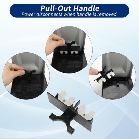 Wells 2 Pack 60 Amp Fuse Disconnect 120/240VAC AC Disconnect Box Outdoor Waterproof Disconnect Metal Box Pull Out Switch for Light Commercial Air Conditioning (No Included Fuse) in Saudi Arabia