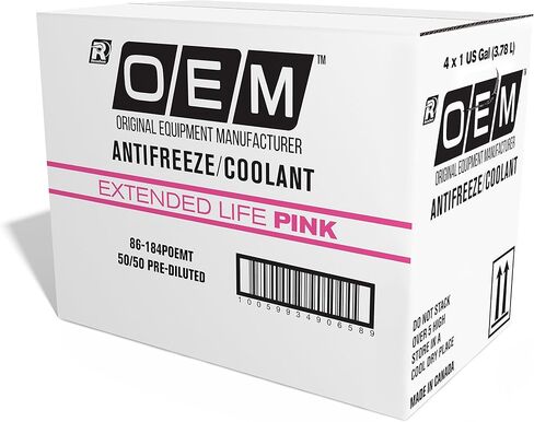 Recochem OEM 86-174POEM Pink Premium Antifreeze Concentrate Extended Life PINK, 1 gallon, 1 Pack , BROWN in Saudi Arabia