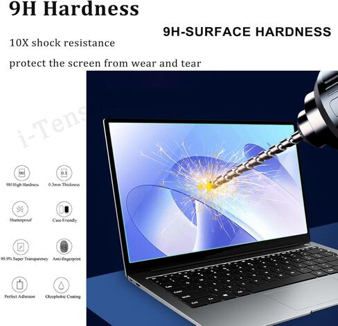 i-Tensodo 2 Pack Anti Glare Screen Protector For 15.6 inch Samsung Galaxy Book4 / Book3 /Book2 Pro 360 2-in-1 Laptop, Eye Protection Anti Glare Filter in Saudi Arabia