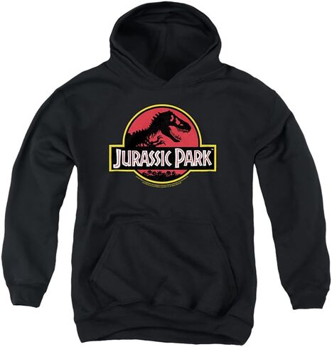 Popfunk Jurassic Park Classic Logo T Rex Youth Kids Boys Hoodie & Stickers Collection in Kuwait