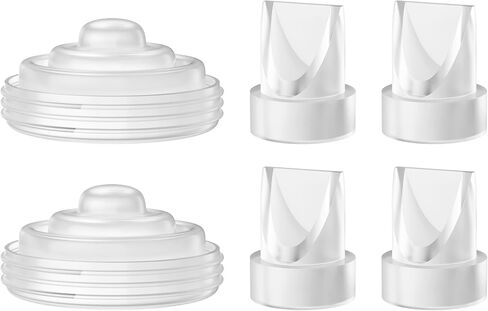 Duckbill Valves & Silicone Diaphragm Compatible with Momcozy M5 Breast Pump, Replacement Pump Parts Accessories Compatible for M5 Momcozy, 6PCS in Saudi Arabia
