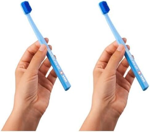 Curaprox CS 5460 Ultra-Soft Toothbrush for Adults with Ultra-Fine Filaments and Compact, Slightly Angled Toothbrush Head for Improved Tooth and Gum Health in Saudi Arabia