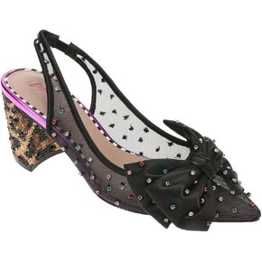 Betsey Johnson Women's Dafney Pump, Leopard Multi, 8