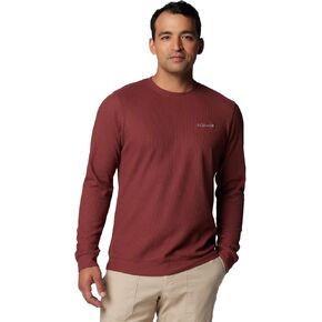 Columbia Men's Pitchstone Knit Crew, Dark Mountain, Large