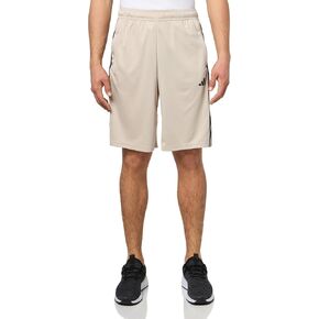 adidas Men's Train Essentials Piqué 3-Stripes Shorts