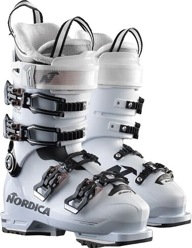 حذاء Nordica Women Promachine 105 W، اللون: أبيض/أسود/وردي، المقاس: 26 (050F48025N6-26) in Saudi Arabia