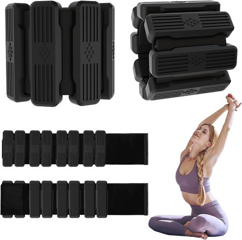 Pilates Wrist & Ankle Weights for Women, Wearable Wrist Weights& Leg Weights Set of 2(1Lbs Each) Adjustable Ankle Weights for Walking,Yoga, Dance, Pilates, Pool Exercises and Gym（Blue) in Saudi Arabia