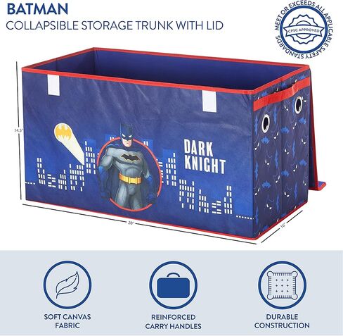 Idea Nuova Disney Stitch Collapsible Storage Trunk, Durable with Soft Lid, 28.5"x14.5"x16" in Kuwait