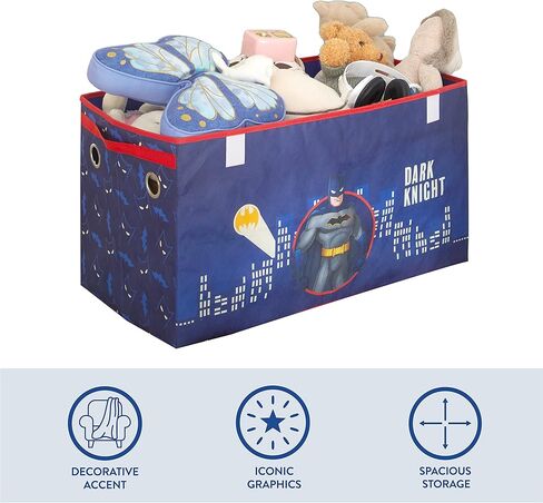 Idea Nuova Disney Stitch Collapsible Storage Trunk, Durable with Soft Lid, 28.5"x14.5"x16" in Kuwait