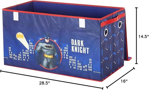 Idea Nuova Disney Stitch Collapsible Storage Trunk, Durable with Soft Lid, 28.5"x14.5"x16" in Kuwait