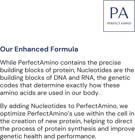 مسحوق BodyHealth PerfectAmino - مسحوق BCAA وEAA لمرحلة ما قبل وبعد التمرين - مسحوق مشروب طاقة الأحماض الأمينية للرجال والنساء لدعم العضلات الخالية من الدهون والتعافي - الفانيليا - 20 حصة in Saudi Arabia