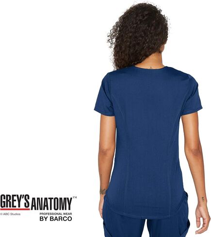 BARCO Grey's Anatomy GRT122 Women's Avana Scrub Top Sweet Sage M in Saudi Arabia