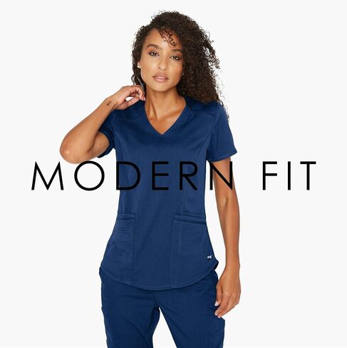 BARCO Grey's Anatomy GRT122 Women's Avana Scrub Top Sweet Sage M in Saudi Arabia
