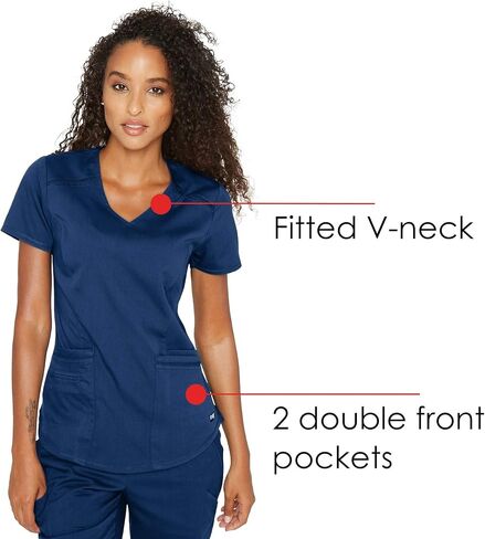 BARCO Grey's Anatomy GRT122 Women's Avana Scrub Top Sweet Sage M in Saudi Arabia