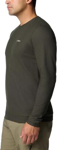 Columbia Men's Pitchstone Knit Crew, Dark Mountain, Large in Saudi Arabia
