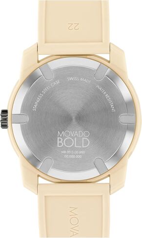 Movado Bold TR90 Men's Sport Watch - Swiss Quartz Chronograph Movement, Leather Strap - 3 ATM Water Resistance - Luxury Fashion Timepiece for Him - 43.50mm in Saudi Arabia