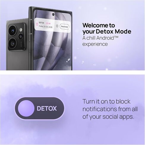 HMD Skyline 5G | Android 14 | Unlocked Smartphone | Dual SIM | US Version | 8/256GB | 6.55" 144Hz pOLED Screen | 108MP Triple Camera | 50MP Selfie Camera | Blue in Saudi Arabia