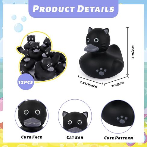 Rubber Ducks - Rubber Ducks Bulk 12 Pcs,Rubber Duck for Jeeps,Baby Bath Toys,Rubber Duckies for Baby Shower Pool Party Favors in Saudi Arabia