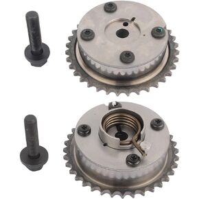 Timing Chain VVT Gear Sprocket Kit Replacement for 2009-2014 Toyota Highlander Sienna Venza 2.7L RAV4 Camry 2.5L 13070-0V010 13050-0V010 Flynsu