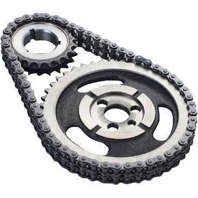 ENA HD Double Roller Timing Set Compatible with Chevrolet Biscayne C10 C20 C30 Pickup Caprice Chevelle Chevy II El Camino Impala K10 Malibu Replacement for C3023K 5.7L 350 400 327 305 283 383 262 265