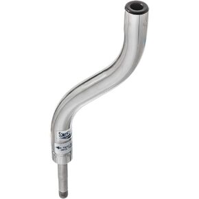 Attwood SP-7153-T-SS Lock'N Pin 3/4" Boat Seat Swivel Offset, Polished Stainless Steel Finish