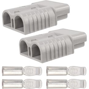 MOTOALL 2Pcs 175A Battery Connector AWG 1/0 Quick Connect Battery Modular Power Connectors Quick Disconnect