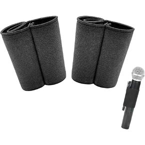 Xtlonbom2PCS Microphone Elastic Sleeve Durable Handheld Mic Cover Perfect for Interviews, Recording Live Streaming Compatible for Sony Handheld Recorders Essential Interview Microphone