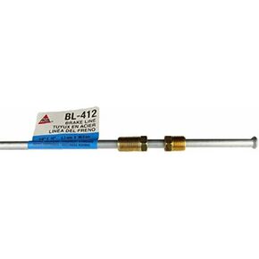 AGS - BL412 Domestic Steel Brake Line, 1/4 x 12