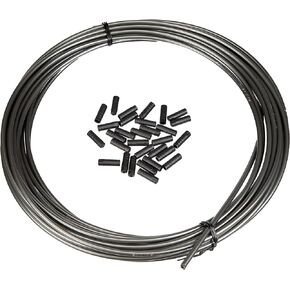 Jagwire Shift Housing 4 mm Lex-SL Slick-Lube (10 m) – Ice Grey Spare Parts Adult Unisex, Grey, One Size
