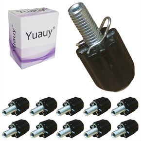 10 pcs M5 Index Derailleur Shift Cable Stops with Downtube Barrel Adjusters Bolts for Cycling Road MTB Bike