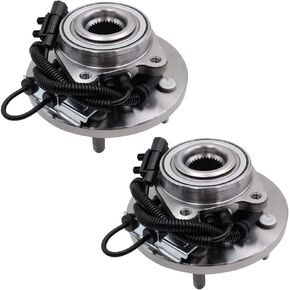 2pcs 513273 Front Wheel Hub & Bearing Assembly Compatible with 2008-2016 Chrysler Town & Country, Dodge Grand Caravan, 2009-2014 VW Routan, 5 Lugs w/ABS