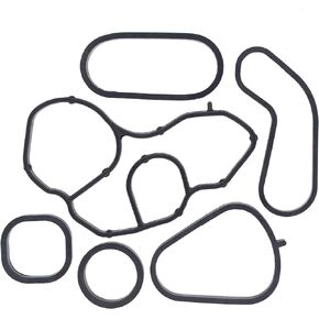 MOTOKU Engine Oil Cooler Seal and Filter Housing Gasket Set for Mini Cooper 2007-2016