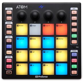 ATOM SQ Hybrid MIDI Keyboard/Pad Performance and Production Controller with Studio One Artist and Ableton Live Lite DAW Recording Software