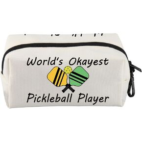 حقيبة Pickleball Lover Bag Pickleball Player Pouch أفضل لاعب في العالم هدية للاعب Pickleball هدية لمحبي Pickleball Coach Pickleball