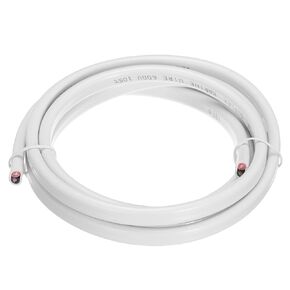 MECCANIXITY 2 Core 8AWG Duplex Marine Wire 3 Ft Tinned Copper Insulated Boat Cable with PVC Jacket for Automotive Boat Marine Speakers
