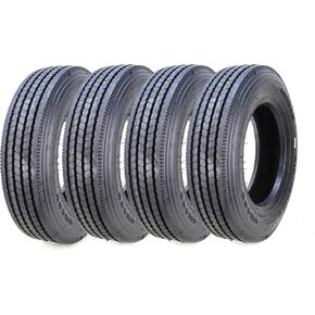 مجموعة 4 إطارات للمقطورات الفولاذية شديدة التحمل 225/75R15 14 Ply 124/121M 11150 in Kuwait