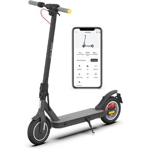 V30PRO Electric Scooter with Turn Signals - 19.9 Miles Range & 18 MPH, 350W Motor, 10" Inner-Support Tires, Dual Braking System and Cruise Control, Foldable Electric Scooter for Adults