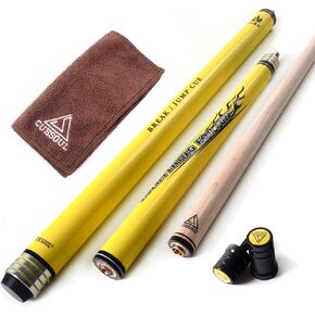 CUESOUL FIRE Jump/Break Cue 58inch 19oz 13mm Cue Tip-More Power and Less Effort