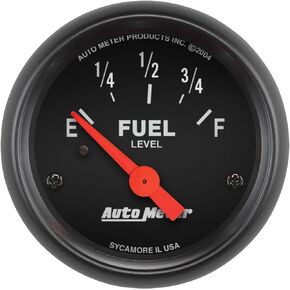 AUTO METER 2641 Z-Series Electric Fuel Level Gauge , 2 1/16" - Short Sweep/Electric