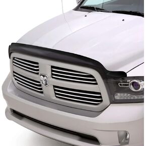 Auto Ventshade [AVS] Aeroskin Hood Protector | 2010 - 2018 Dodge Ram 2500, 3500, Low Profile/Flush - Chrome | 622051