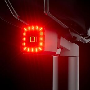 مصباح خلفي للدراجة الذكية من HLOMOM مع ضوء فرامل تلقائي، قابل لإعادة الشحن عبر USB، ضوء دراجة تحذيري للسلامة، ملحقات إضاءة الدراجة تناسب أي دراجة طريق in Kuwait